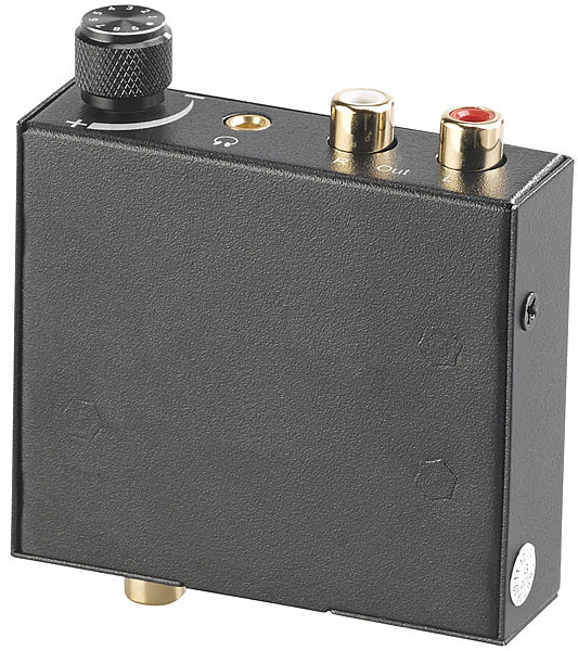 Alpexe - Alpexe Convertisseur Numérique-Analogique Audio Adaptateur DAC  Toslink Coaxial Optique vers RCA L/R Audio Stéréo pour PS4 Blu-Ra - Câble  Optique - Rue du Commerce