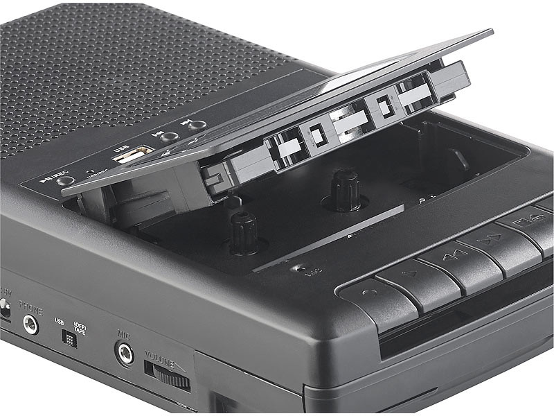 PAR - quipement d'enregistrement portable Appareil d'enregistrement audio  Leftwei T418 Lecteur HIFI MP4 video cassette