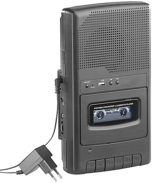Le retour des K7 audio - le LECTEUR DE CASSETTES & NUMERISEUR USB