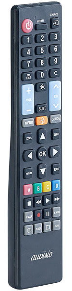 Télécommande TV universelle compatible cinq marques LG - PANASONIC -  PHILIPS - SAMSUNG et SONY - Geosat