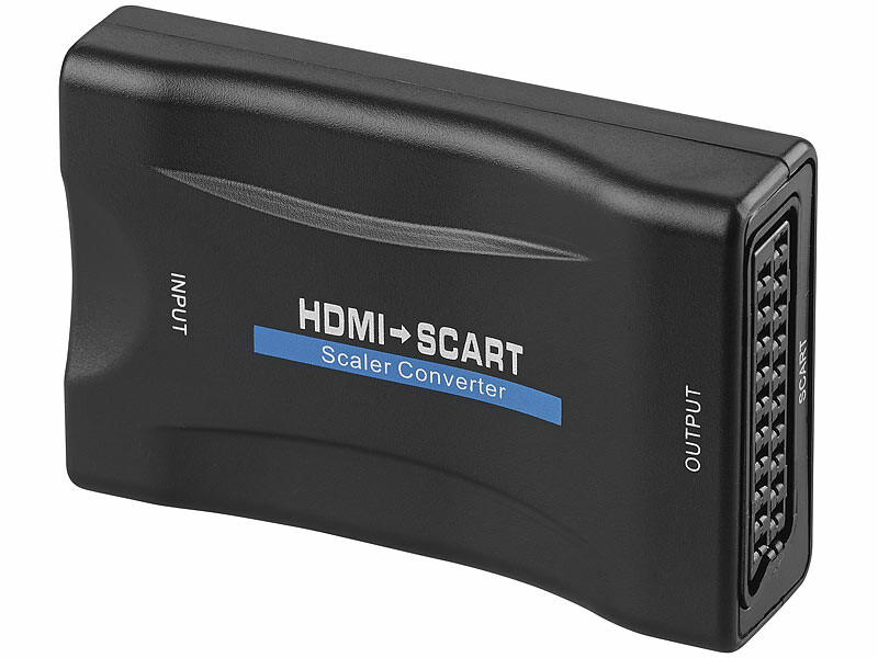 AdroitGoods Adaptateur péritel vers HDMI - Avec câble d