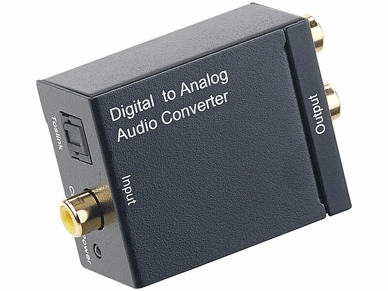InLine® Audio Converter Entrée analogique-numérique 2x sortie