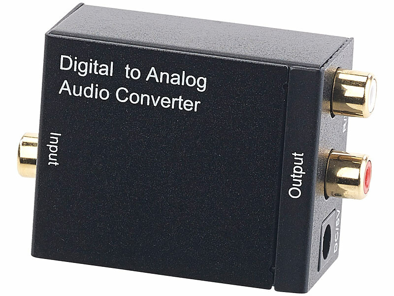 Convertisseur audio AC80, numérique en analogique